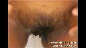 Filipino girl with hairy pussy gets fucked
