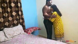 Indian Shanaya Bhabhi In Eye Catching Desi Shalwar Suit Having Closeup Fuckfest With Enjoy
