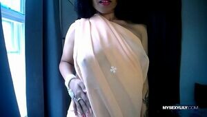 Insane Lily Toying Indian Role Have fun Seducing