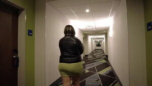 Trolling around hotel being naughty (Almost got caught)