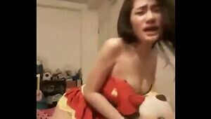 Nice Thai woman on webcam