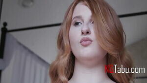 Enormous Ginger Wifey Gets Torn up By Aged Boy Her Spouse Arranged For - Bess Tit