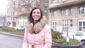 GERMAN SCOUT - PERFECT CUTE VICKY TALK TO FUCK AT REAL STREET CASTING