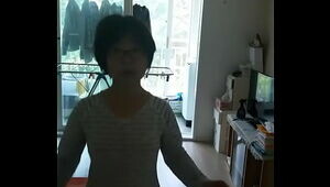 Korean woman wearing Panty