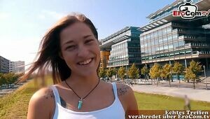 young 18yo au pair tourist teen public pick up from german guy in berlin over EroCom Date public pick up and bareback fuck