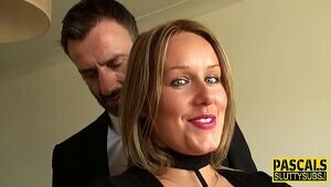 Submissive milf pounded