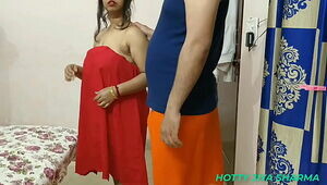Gonzo desi indian village bhabhi puss tear up in peticot, with clear hindi audio