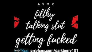 ASMR 's little slut talking filty