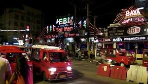 Bangla Road Ambling Street Patong Phuket Thailand