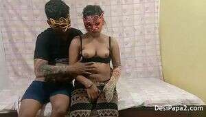 Indian Aunty Having Lovemaking While Her Hubby Is Filming