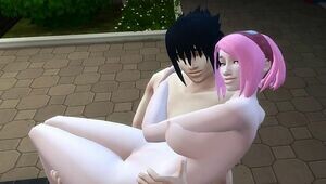 Sasuke and Sakura Romantic Day Public Sex Naruto Porn