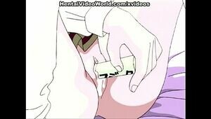 Pink-haired anime porn nubile draining