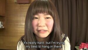Subtitled Japanese pee desperation game in HD