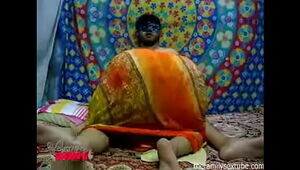 Indian has the biggest ass and shows at while sucking my cock