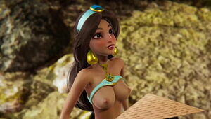 Disney Futa - Raya gets creampied by Jasmine - 3 dimensional Porno