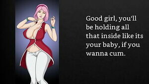 [FayGrey] [Sakura's Pet Bitch] (Joi Cei Sounding Cock and ball torture Petplay Iceplay Chastity)